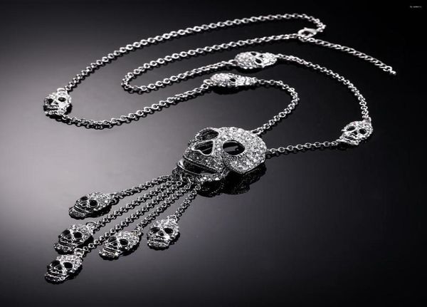 pendant necklaces halloween necklace skull skeleton tassel crystal rhinestone neck chain link men women jewelry accessories goth h8739314, Silver
pendant necklaces halloween necklace skull skeleton tassel crystal rhinestone neck chain link men women jewelry accessories goth h8739314, Silver