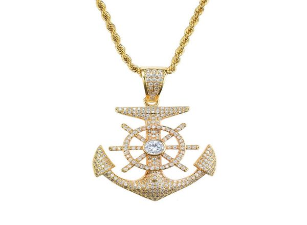 boat anchor pendant necklace gold plated copper inlaid cubic zirconia pendant 60cm stainless steel chain men accessories7340902, Silver
boat anchor pendant necklace gold plated copper inlaid cubic zirconia pendant 60cm stainless steel chain men accessories7340902, Silver