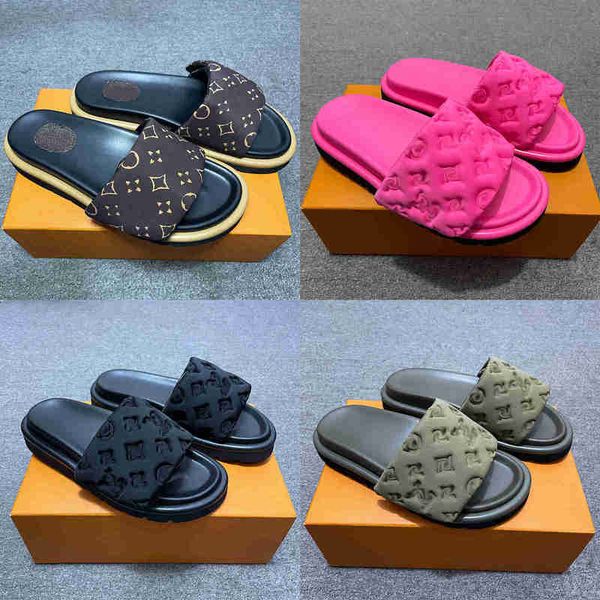 designer pool pillow sandals couples slippers men women summer flat shoes fashion beach slides with 35-46, Black
designer pool pillow sandals couples slippers men women summer flat shoes fashion beach slides with 35-46, Black