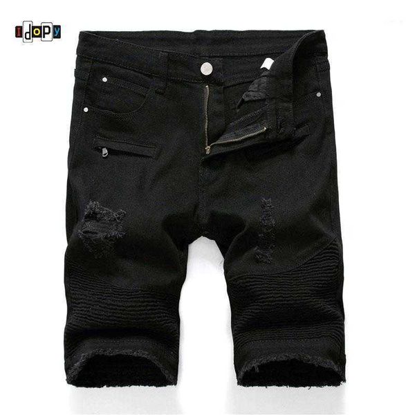 men's jeans idopy men ripped biker denim shorts summer motorcycle for male multi pockets brand designer plus, Blue
men's jeans idopy men ripped biker denim shorts summer motorcycle for male multi pockets brand designer plus, Blue