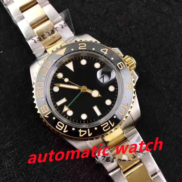 man watch ceramic bezel full stainless steel automatic mechanics movment sapphire crystal 41mm mens watches orologio di lusso, Slivery;brown
man watch ceramic bezel full stainless steel automatic mechanics movment sapphire crystal 41mm mens watches orologio di lusso, Slivery;brown