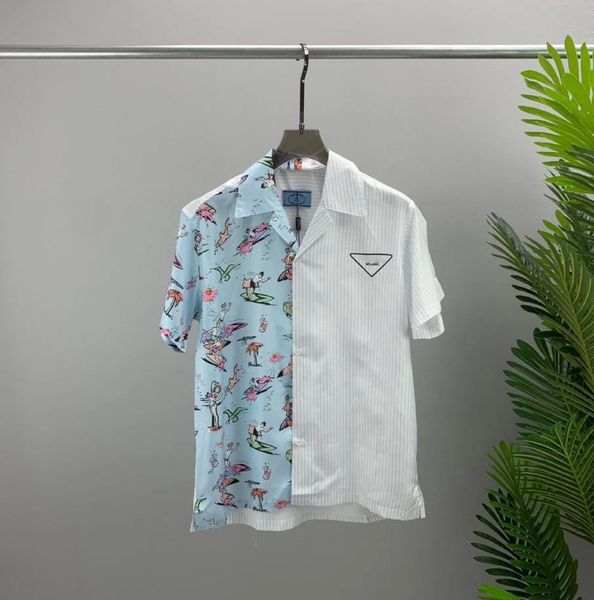 men's designer shirts summer men shirt silk short sleeve slim fit streetwear social tuxedo dress clothing camisa masculina, White;black
men's designer shirts summer men shirt silk short sleeve slim fit streetwear social tuxedo dress clothing camisa masculina, White;black