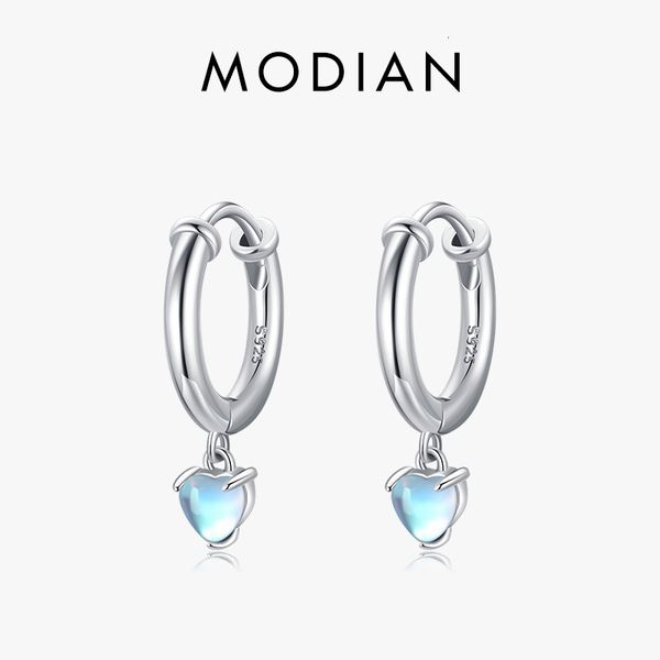 hoop huggie modian real 925 sterling silver hearts moonstone ear buckles for women fine jewelry elegant fashion hoop earrings wedding gift 2, Golden;silver
hoop huggie modian real 925 sterling silver hearts moonstone ear buckles for women fine jewelry elegant fashion hoop earrings wedding gift 2, Golden;silver
