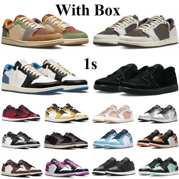 with box low 1 basketball shoes mens 1s voodoo reverse dark mocha black fragment white tan camo wolf grey men women trainer sports sneakers
with box low 1 basketball shoes mens 1s voodoo reverse dark mocha black fragment white tan camo wolf grey men women trainer sports sneakers