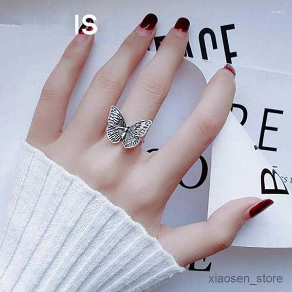 wedding rings rings s925 sterling ring female retro exaggerated butterfly fashion personality index finger r230627, Slivery;golden
wedding rings rings s925 sterling ring female retro exaggerated butterfly fashion personality index finger r230627, Slivery;golden