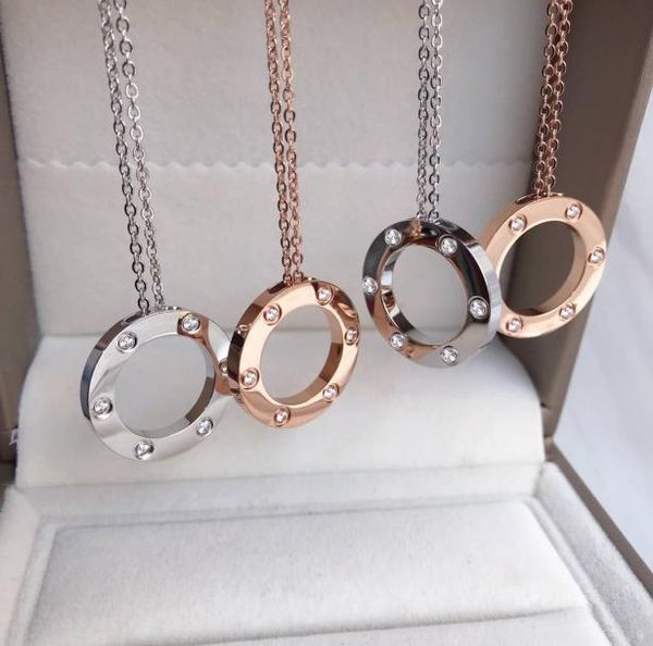 rose gold pendant necklace titanium steel love pendant party wedding necklace classical never fade fashion jewelry without box6460457, Silver
rose gold pendant necklace titanium steel love pendant party wedding necklace classical never fade fashion jewelry without box6460457, Silver