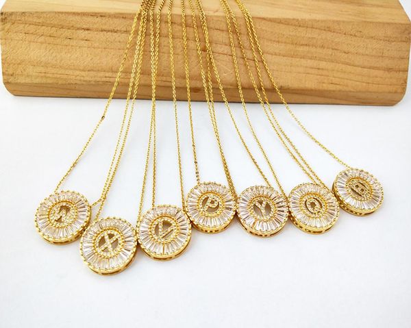 new design jewelry gold color micro pave cubic zircon cz crystal alphabet letter pendants necklace nk4296914055, Silver
new design jewelry gold color micro pave cubic zircon cz crystal alphabet letter pendants necklace nk4296914055, Silver