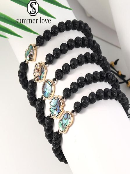 natural stone beads charm bracelet heart round cross handmade braided bracelet abalone shell jewelry gifty2061283, Black
natural stone beads charm bracelet heart round cross handmade braided bracelet abalone shell jewelry gifty2061283, Black