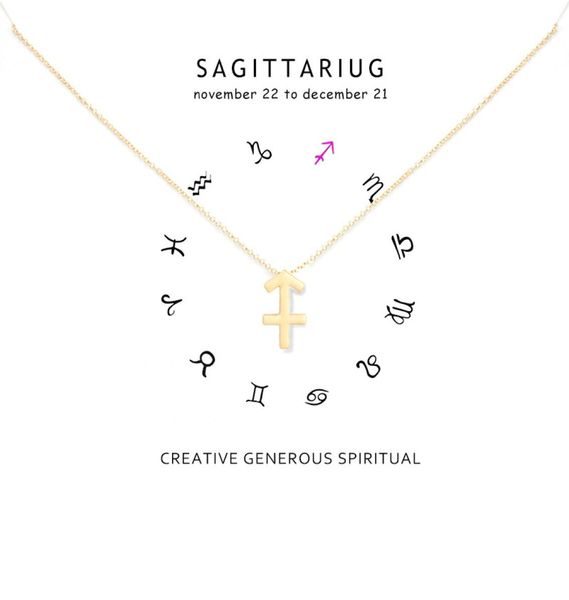 minimalism 12 constellation sagittarius necklaces for women zodiac gold sliver chains necklace valentine039s gifts fashion jewe7405908, Silver
minimalism 12 constellation sagittarius necklaces for women zodiac gold sliver chains necklace valentine039s gifts fashion jewe7405908, Silver