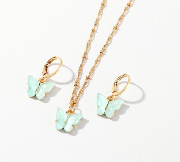 2021 butterfly pendant necklaces and earrings set for women girls fashion pink gold necklace elegant choker fashion sweet jewelry 1361930, Silver
2021 butterfly pendant necklaces and earrings set for women girls fashion pink gold necklace elegant choker fashion sweet jewelry 1361930, Silver