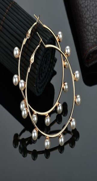 hoop huggie 1 pair arrival women girls jewelry earring white pearl with stainless steel pin big circle loop earrings4898192, Golden;silver
hoop huggie 1 pair arrival women girls jewelry earring white pearl with stainless steel pin big circle loop earrings4898192, Golden;silver