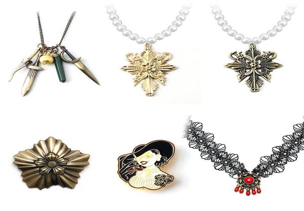 pendant necklaces game residents evils village vampire lady alcina dimitrescu choker collar bela female lace necklace6868237, Silver
pendant necklaces game residents evils village vampire lady alcina dimitrescu choker collar bela female lace necklace6868237, Silver