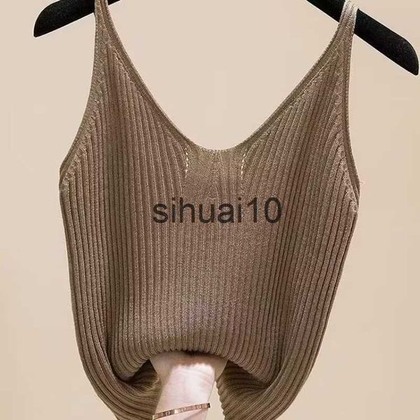 women's t-shirt casual knitted sleeveless camisole women summer camis 2023 new v-neck solid color sleeveless camis skinny for female j, White
women's t-shirt casual knitted sleeveless camisole women summer camis 2023 new v-neck solid color sleeveless camis skinny for female j, White