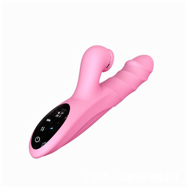 female telescopic sucking vibration rod tongue heat electric touch screen multifunctional adult
female telescopic sucking vibration rod tongue heat electric touch screen multifunctional adult