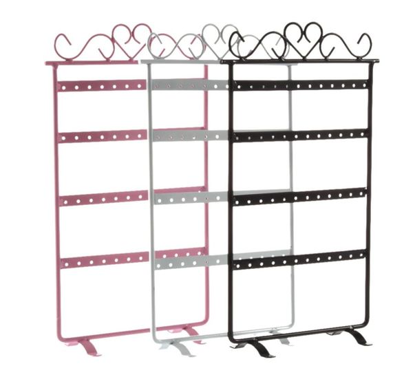 48 hole earrings ear studs display rack metal jewelry holder stand showcase pink 295160mm for retail environment6290679, Black
48 hole earrings ear studs display rack metal jewelry holder stand showcase pink 295160mm for retail environment6290679, Black
