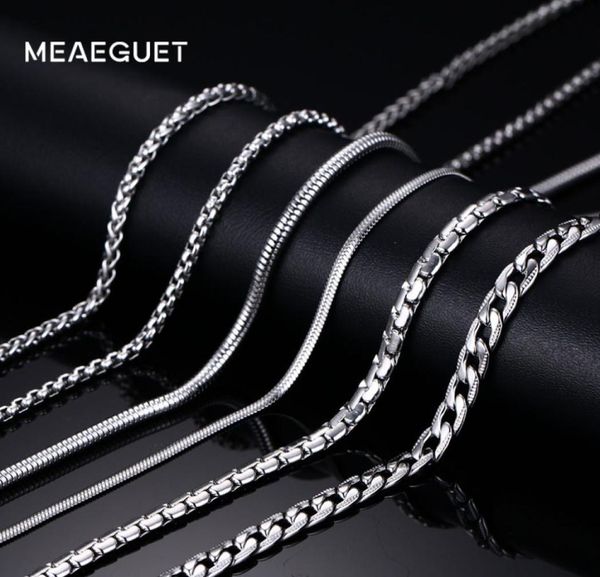 trendy 20inch silver color stainless steel link chain necklace for men /box/hanging/curb/flat/twist chain8433165
trendy 20inch silver color stainless steel link chain necklace for men /box/hanging/curb/flat/twist chain8433165