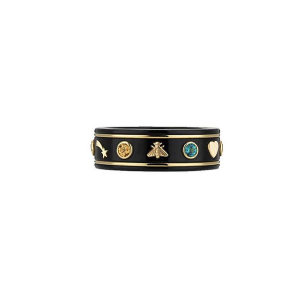 new sterling silver black and white ceramic stone inlaid star sun moon couple personality ring
new sterling silver black and white ceramic stone inlaid star sun moon couple personality ring