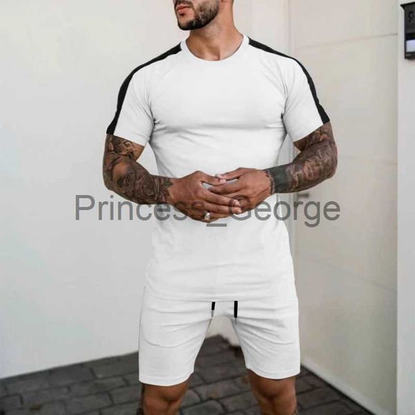 men's tracksuits summer mens jogging set oneck tshirts drawstring shorts casual sport suit men running gym tracksuit slim 2 piece sets, Gray
men's tracksuits summer mens jogging set oneck tshirts drawstring shorts casual sport suit men running gym tracksuit slim 2 piece sets, Gray