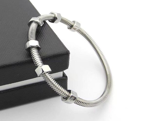 stainless steel jewelry screw bracelet fashion bracelet luxury designer jewelry women bracelets iced out bracelet bangle8059280, Black
stainless steel jewelry screw bracelet fashion bracelet luxury designer jewelry women bracelets iced out bracelet bangle8059280, Black