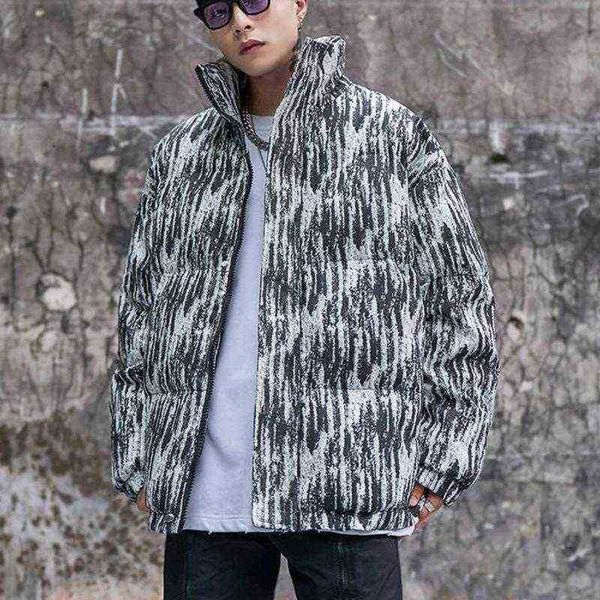 down parkas men's noestamal stripe stand collar loose fashion brand cotton padded coat harajuku hip hop streetwear male winter jacket t, Black
down parkas men's noestamal stripe stand collar loose fashion brand cotton padded coat harajuku hip hop streetwear male winter jacket t, Black