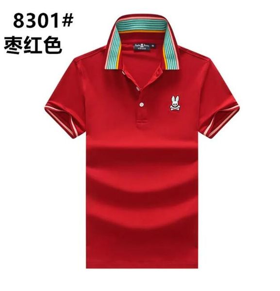 men's skeleton rabbit psycho bunny polo shirt flocked print cartoon embroidery short sleeve fashion brand leisure men and women's, White;black
men's skeleton rabbit psycho bunny polo shirt flocked print cartoon embroidery short sleeve fashion brand leisure men and women's, White;black