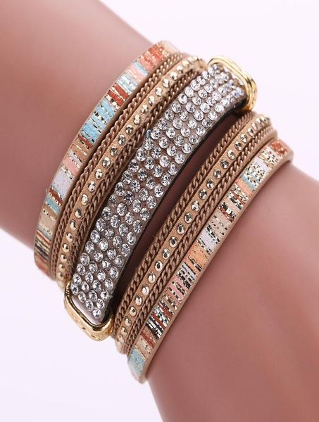 love bracelet luxury designer jewelry women bracelets punk leather wide bracelet nightclub tide woven diamond magnetic bracelet1709374, Black
love bracelet luxury designer jewelry women bracelets punk leather wide bracelet nightclub tide woven diamond magnetic bracelet1709374, Black