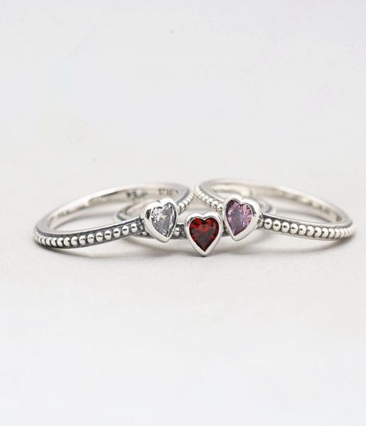 100 925 sterling silver 3 color red white pink heart cz charm ring for pandora fashion women jewelry2719137, Slivery;golden
100 925 sterling silver 3 color red white pink heart cz charm ring for pandora fashion women jewelry2719137, Slivery;golden