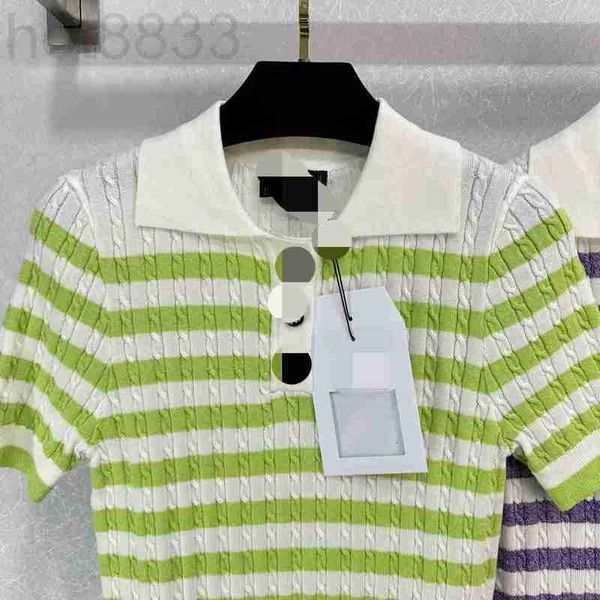 women's sweaters designer 2023 runway summer brand same style sweater short sleeve lapel neck pullover fashion clothes womens fn3g, White;black
women's sweaters designer 2023 runway summer brand same style sweater short sleeve lapel neck pullover fashion clothes womens fn3g, White;black