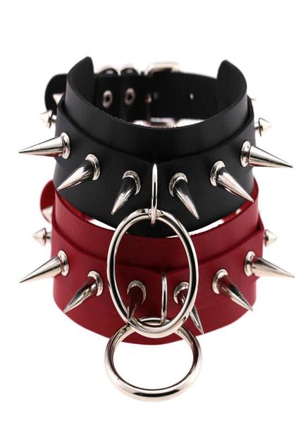 new style punk spiked rivets choker harajuku collar belt necklace multicolor leather chocker bondage cosplay club party festival j5955121, Golden;silver
new style punk spiked rivets choker harajuku collar belt necklace multicolor leather chocker bondage cosplay club party festival j5955121, Golden;silver