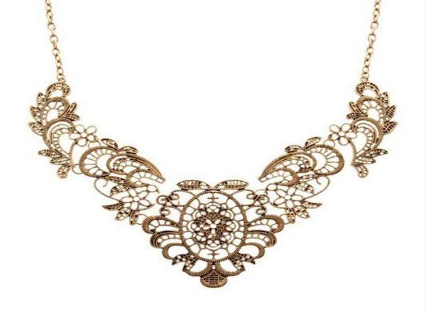hollow statement bib choker chains pendant chunky necklace party jewelry antique bronze plated flower luxury retro vintage jewellr8217669, Silver
hollow statement bib choker chains pendant chunky necklace party jewelry antique bronze plated flower luxury retro vintage jewellr8217669, Silver
