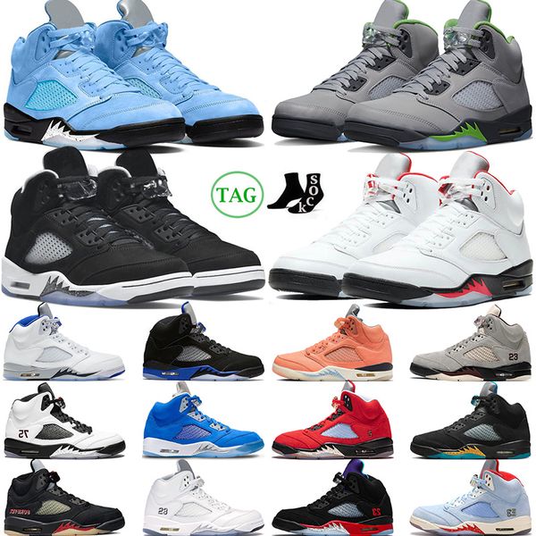 5 5s basketball shoes mens womens oreo black metallic fire red hyper royal green bean unc stealth bluebird suede red men outdoor sneakers sp
5 5s basketball shoes mens womens oreo black metallic fire red hyper royal green bean unc stealth bluebird suede red men outdoor sneakers sp