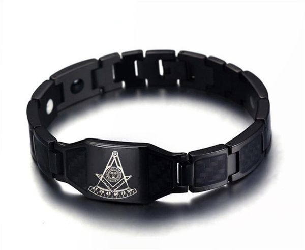 past master demolay shrine mason link chain bracelet masonic symbols bangle man stainless steel magnetic energy carbon fiber h2588429, Black
past master demolay shrine mason link chain bracelet masonic symbols bangle man stainless steel magnetic energy carbon fiber h2588429, Black