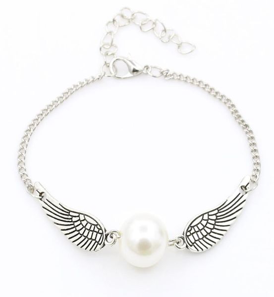 angel wings charm bracelet delicate dove simulated pearl bracelet5290079, Golden;silver
angel wings charm bracelet delicate dove simulated pearl bracelet5290079, Golden;silver