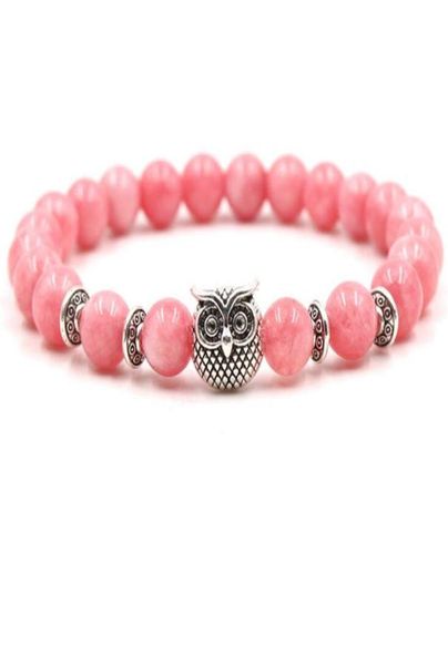 new pink rose quartz bracelets owl lion leopard buddha bracelets elastic natural stone bangles for gift9395135, Black
new pink rose quartz bracelets owl lion leopard buddha bracelets elastic natural stone bangles for gift9395135, Black