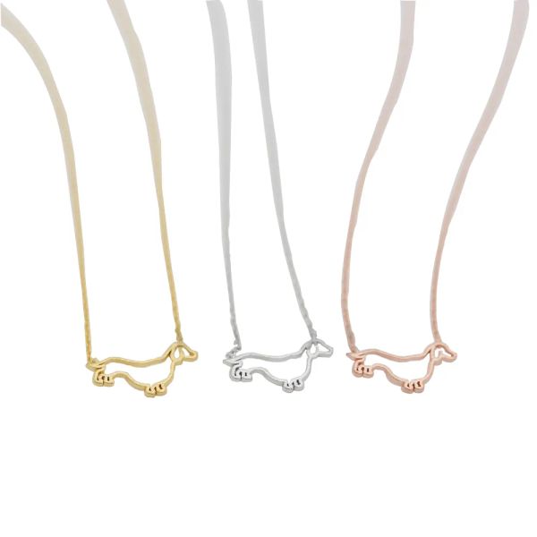 fashion dachshunds pendant necklaces dog frame pendant necklaces lovely animal series plated gold necklaces for women, Silver
fashion dachshunds pendant necklaces dog frame pendant necklaces lovely animal series plated gold necklaces for women, Silver