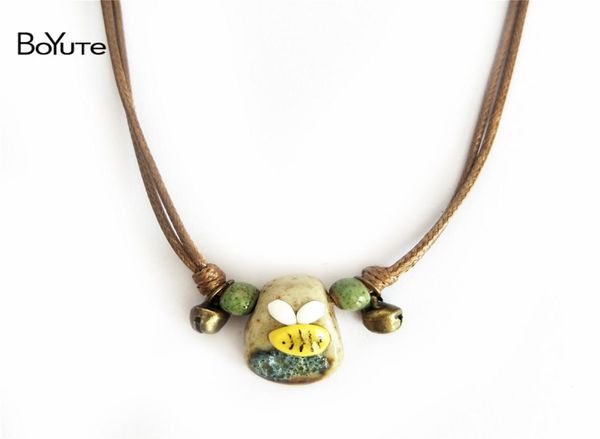 boyute 5pcs diy adjustable rope handmade knead ceramic bee pendant necklace for girls bubble bag for protection4561012, Silver
boyute 5pcs diy adjustable rope handmade knead ceramic bee pendant necklace for girls bubble bag for protection4561012, Silver