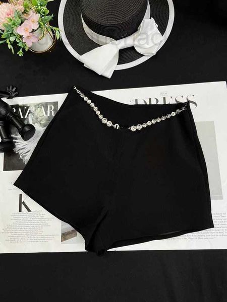 women's shorts designer 2023 summer new rise celebrity style reduced age crystal chain decoration waist a-edition tg2b, White;black
women's shorts designer 2023 summer new rise celebrity style reduced age crystal chain decoration waist a-edition tg2b, White;black