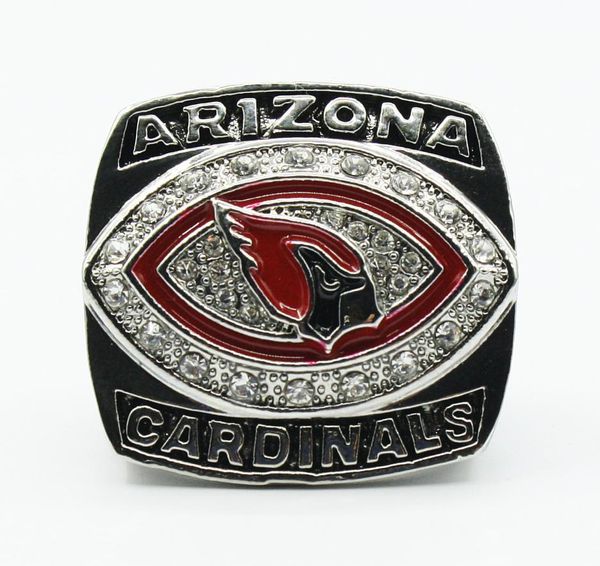 2008 arizona c a r d i n a l s football championship ring whole 1161382, Golden;silver
2008 arizona c a r d i n a l s football championship ring whole 1161382, Golden;silver