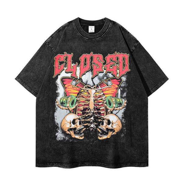 street american high loose t-shirt printed stir fried snowflake short sleeve t-shirt co branded skeleton short sleeve t-shirt men's sum, White;black
street american high loose t-shirt printed stir fried snowflake short sleeve t-shirt co branded skeleton short sleeve t-shirt men's sum, White;black