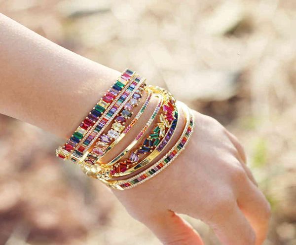 adjusted gold filled rainbow baguette cz bangles for women gilr colorful cubic zirconia bracelet fashion crystal jewelry3819104, Golden;silver
adjusted gold filled rainbow baguette cz bangles for women gilr colorful cubic zirconia bracelet fashion crystal jewelry3819104, Golden;silver