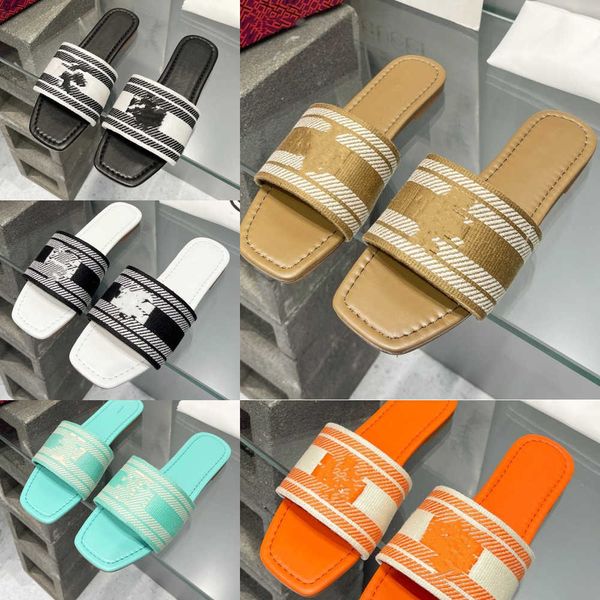to 2023 ry slides designer sandals famous women luxury low heels flats mules embroidery slippers brown blue tyburchs sandals flip flops slip, Black
to 2023 ry slides designer sandals famous women luxury low heels flats mules embroidery slippers brown blue tyburchs sandals flip flops slip, Black
