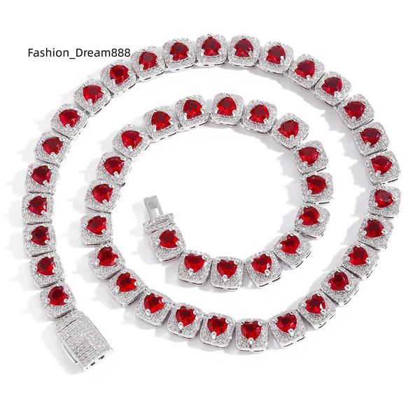 new design fashion heart pink diamond necklaces 18k gold plated jewelry tennis chain necklace heart tennis chain for women, Silver
new design fashion heart pink diamond necklaces 18k gold plated jewelry tennis chain necklace heart tennis chain for women, Silver