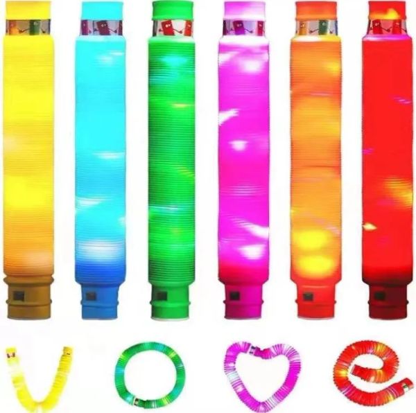 29mm led rave toy flash light up pop tubes kids adults fidget pipes glow sensory learning props birthday party diy decorations
29mm led rave toy flash light up pop tubes kids adults fidget pipes glow sensory learning props birthday party diy decorations