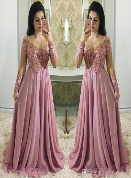 plus size gorgeous dusty pink prom dresses long sleeves sheer jewel neck applique lace handmade 3d flowers formal dress evening go8721303, Black;red
plus size gorgeous dusty pink prom dresses long sleeves sheer jewel neck applique lace handmade 3d flowers formal dress evening go8721303, Black;red