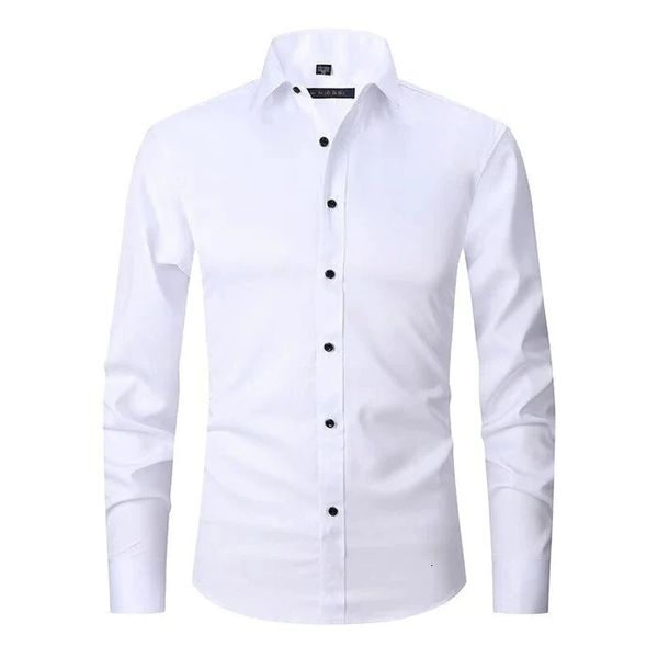 men's dress shirts anti wrinkle stretchy shirt stretch anti-wrinkle cotton men's shirts long sleeve dress shirts for men slim fit, White;black
men's dress shirts anti wrinkle stretchy shirt stretch anti-wrinkle cotton men's shirts long sleeve dress shirts for men slim fit, White;black