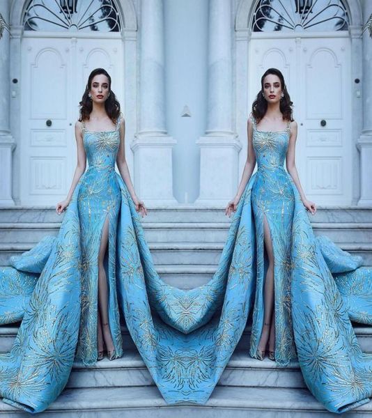 custom made prom dress square neck side split gold sequins satin evening party dresses with detachable train5382364, Black
custom made prom dress square neck side split gold sequins satin evening party dresses with detachable train5382364, Black