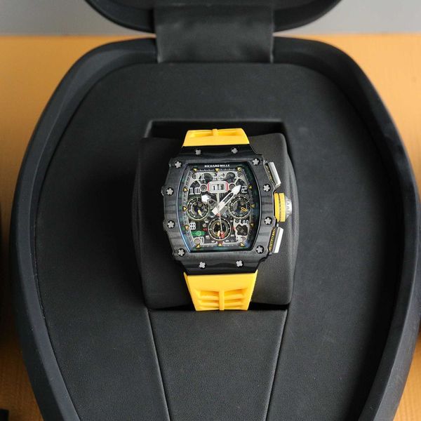 fantastic mechanical r i c h a r d luxury super style male wrist watches rm11 rm11-03 f2hc designer high-end quality black bezel for men wat, Slivery;brown
fantastic mechanical r i c h a r d luxury super style male wrist watches rm11 rm11-03 f2hc designer high-end quality black bezel for men wat, Slivery;brown