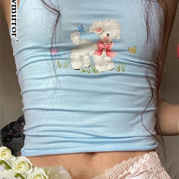 women's tanks camis showmirror camisole streetwear women vintage cute animal printed strapless crop tank y2k 90s party vest cute 23062, White
women's tanks camis showmirror camisole streetwear women vintage cute animal printed strapless crop tank y2k 90s party vest cute 23062, White