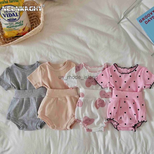 t-shirts summer kids baby girls short sleeve dot ruched t-shirts+shorts infant children cotton casual clothing set 2pcs x0628, Blue
t-shirts summer kids baby girls short sleeve dot ruched t-shirts+shorts infant children cotton casual clothing set 2pcs x0628, Blue