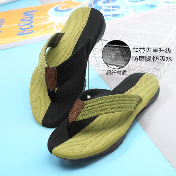 slippers neutral soft bottom not easy to slide flip flop fashion trend men's casual beach shoe's shoes 230628, Black
slippers neutral soft bottom not easy to slide flip flop fashion trend men's casual beach shoe's shoes 230628, Black